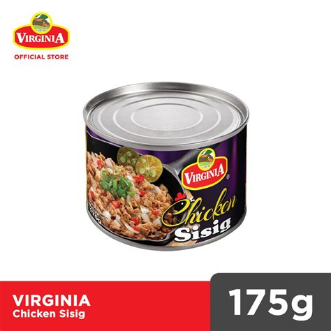 Virginia Chicken Sisig 175g delivery in the Philippines .